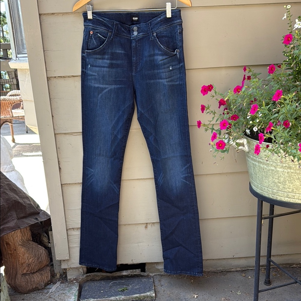 Hudson Women's Flap Pocket Blue Jeans size 31